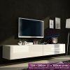 White High Gloss Tv Stand Unit Cabinet (Photo 8 of 20)