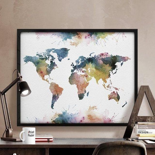 The Best Map Wall Art Prints