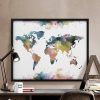World Map Wall Art Print (Photo 10 of 20)