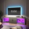 Bestier Tv Stand for Tvs Up to 75" (Photo 4 of 15)