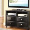 High Glass Modern Entertainment Tv Stands for Living Room Bedroom (Photo 7 of 15)