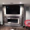 Tv Stands in Rustic Gray Wash Entertainment Center for Living Room (Photo 14 of 15)