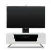 White Cantilever Tv Stand (Photo 21 of 25)