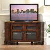 Corner Tv Cabinets With Glass Doors (Photo 15 of 25)