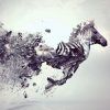 Abstract Horse Wall Art (Photo 7 of 15)