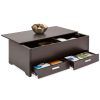Coffee Tables With Open Storage Shelves (Photo 10 of 15)