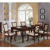 Laconia 7 Pieces Solid Wood Dining Sets (Set of 7) (Photo 10 of 25)
