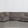 Norfolk Chocolate 3 Piece Sectionals With Raf Chaise (Photo 8 of 25)