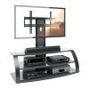 2017 65 Inch Tv Stands With Integrated Mount regarding Transdeco Glass Tv Stand With Mounting System For 35-65 Inch (Photo 5993 of 7825)
