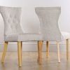 Oak Fabric Dining Chairs (Photo 24 of 25)