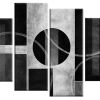Black and White Abstract Wall Art (Photo 5 of 20)