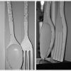 Big Spoon and Fork Wall Decor (Photo 20 of 20)