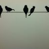 Birds on a Wire Wall Art (Photo 6 of 20)