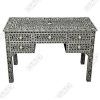 Black and White Inlay Console Tables (Photo 6 of 25)