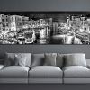 Black and White Large Canvas Wall Art (Photo 2 of 25)
