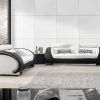 Black and White Sofas and Loveseats (Photo 14 of 20)