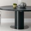 Round Black Glass Dining Tables and Chairs (Photo 21 of 25)