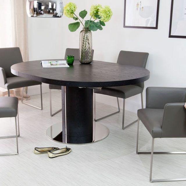25 Best Ideas Black Extendable Dining Tables and Chairs