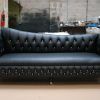 Chesterfield Black Sofas (Photo 2 of 20)