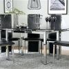 Black Extendable Dining Tables and Chairs (Photo 11 of 25)