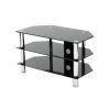 Black Glass Tv Stands (Photo 1 of 20)