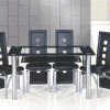 Black Glass Dining Tables (Photo 6 of 25)