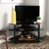 Black Glass Tv Stands (Photo 6 of 20)