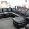 Black Leather Chaise Sofas (Photo 5 of 20)
