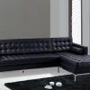 Contemporary Black Leather Sofas (Photo 4 of 20)