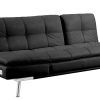Black Leather Convertible Sofas (Photo 7 of 20)