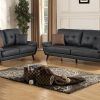 Black Leather Sofas and Loveseat Sets (Photo 4 of 20)