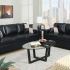 20 Best Ideas Black Leather Sofas and Loveseat Sets