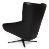 Leather Black Swivel Chairs (Photo 1 of 25)