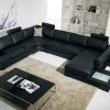 Black Modern Sectional Sofas (Photo 9 of 20)