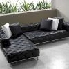 Black Modern Sectional Sofas (Photo 8 of 20)