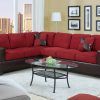 Red Black Sectional Sofas (Photo 10 of 10)