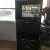 Tv Stands Fwith Tv Mount Silver/Black (Photo 9 of 15)