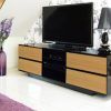 Cheap Black Tv Stands Walker Modern Mosaic Stand Lowest Price Online with Famous Shiny Black Tv Stands (Photo 6849 of 7825)