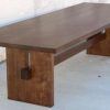 Black and Walnut Dining Tables (Photo 14 of 15)