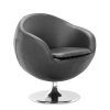 Espresso Leather Swivel Chairs (Photo 19 of 25)