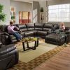 Red Leather Sectional Sofas With Recliners (Photo 8 of 10)