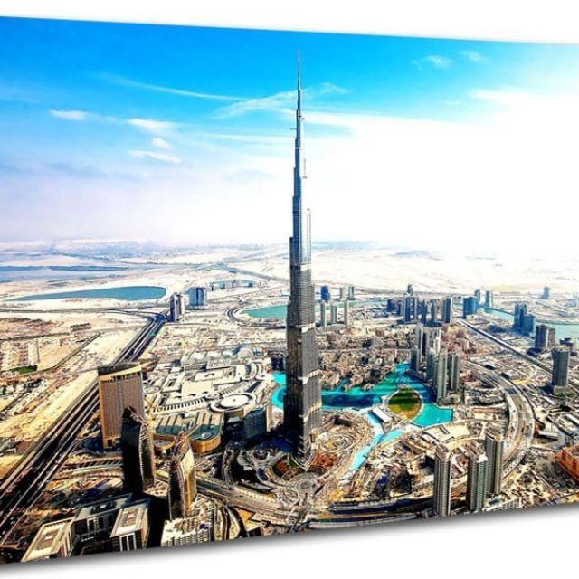 Top 15 of Dubai Canvas Wall Art