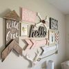 Girl Nursery Wall Accents (Photo 2 of 15)