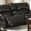 Black Leather Sofas and Loveseats (Photo 14 of 20)