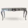 Black and White Inlay Console Tables (Photo 19 of 25)