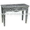 Black and White Inlay Console Tables (Photo 20 of 25)