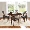 Candice Ii 7 Piece Extension Rectangular Dining Sets With Slat Back Side Chairs (Photo 4 of 25)