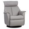 Travis Dk Grey Leather 6 Piece Power Reclining Sectionals With Power Headrest & Usb (Photo 22 of 25)