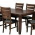 2024 Latest Bradford 7 Piece Dining Sets with Bardstown Side Chairs