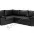 2024 Popular Leather Corner Sofa Bed
